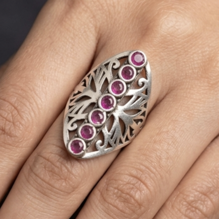 Silver Statement Ring